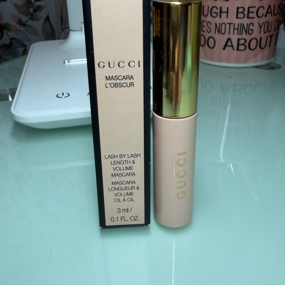Gucci Mascara L'Obscur – Beige & Gold Tube